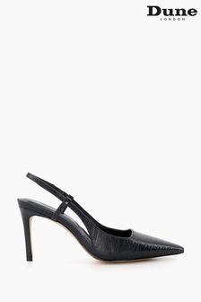 Dune London Black Closer Comfort Slingback Court Shoes (N30093) | €119