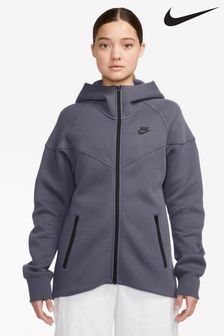 Nike Dark Grey Sportswear Tech Fleece Windrunner Full-Zip Hoodie (N30317) | €157