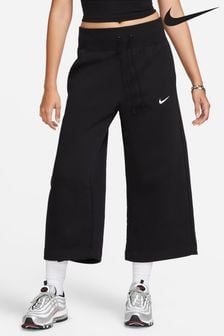 Pantaloni sport din fleece cu Bluze tip bustieră și talie înaltă Nike Phoenix (N30321) | 328 LEI