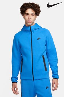 Nike Blue/Black Tech Fleece Full Zip Hoodie (N30328) | Kč4,360