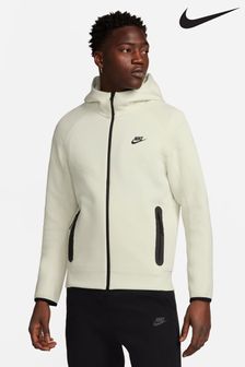 Crema - Sudadera con capucha y cremallera de polar Tech de Nike (N30347) | 156 € - 170 €