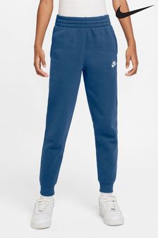 Jasnoniebieski - Polarowe spodnie dresowe Nike Club  (N30406) | 240 zł