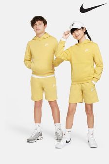 Бледно-желтый - Флисовая толстовка Nike Club (N30411) | €55