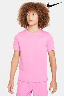 Nike Bright Pink Dri-FIT Miler T-Shirt (N30425) | €39