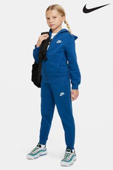 Nike Blue Sportswear Club Fleece Full-Zip Tracksuit (N30435) | kr974