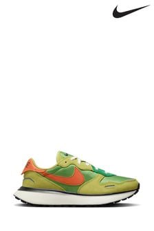 Zielony - Trampki Nike Phoenix o waflowej fakturze (N30468) | 570 zł
