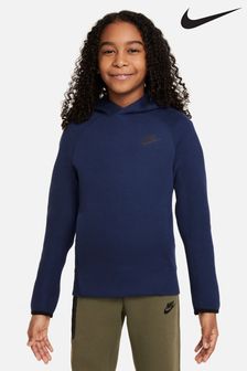 Marineblau, dunkel - Nike Tech Kapuzensweatshirt aus Fleece (N30563) | 125 €