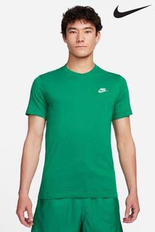 Малахитово-зеленый - Футболка Nike Club (N30620) | €30