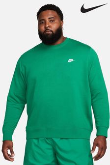 Verde deschis - Bluză la baza gâtului Nike Club (N30634) | 328 LEI