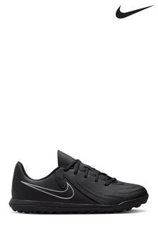Negru - Ghete și cizme fotbal pentru joc pe gazon Nike Jr. Phantom Club (N30699) | 269 LEI