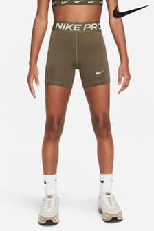 Nike Brown Pro 3 Inch Period Leak Protection Shorts (N30707) | $72
