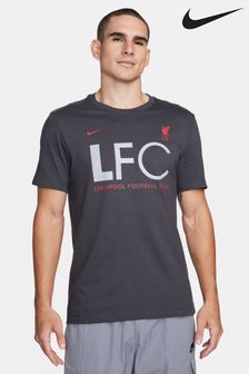 Nike Black Liverpool FC Chest Logo T-Shirt (N30752) | €44