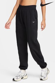 Negru - Pantaloni de sport cu logo Nike Swoosh (N30825) | 358 LEI