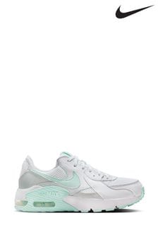 Nike White/ Green Air Max Excee Trainers (N30833) | €146