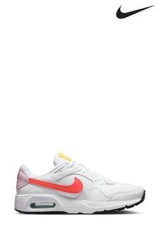 Nike White/red Air Max SC Trainers (N30835) | kr1,038