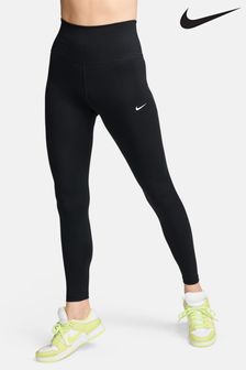 Schwarz - Nike One Leggings mit hohem Beinausschnitt (N30870) | 77 €