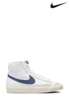 Nike White/Blue Blazer Mid Trainers (N30931) | 153 €