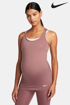 Nike Brown Maternity Dri-FIT Vest Top (N30945) | €51