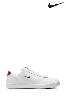 Белый - Темно-синие кроссовки в винтажном стиле Nike Court Vintage (N30964) | €93