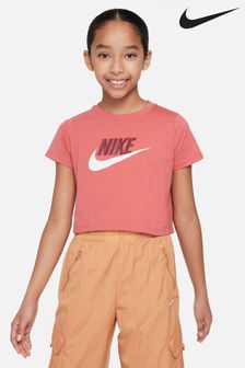 Nike Red Futura Cropped T-Shirt (N31035) | kr370