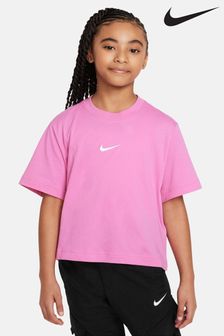 Nike Pink Oversized Essentials Boxy T-Shirt (N31087) | €25