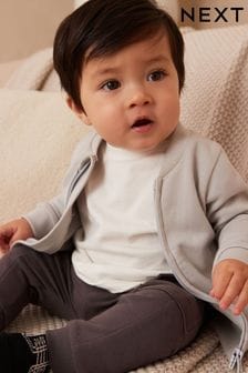 Monochrome Baby Jacket, T-Shirt And Joggers 3 Piece Set (N31120) | EGP669 - EGP730