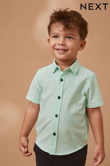 Short Sleeve Oxford Shirt (3mths-7yrs)