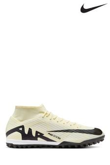 Nike Yellow Zoom Mercurial Superfly 9 Academy Turf Football Boots (N31252) | kr1,168