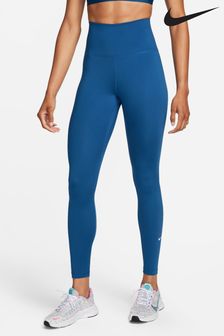Blau - Nike Dri Fit One Leggings mit hohem Bund (N31380) | 70 €