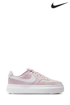 Пурпурно-белый - Кроссовки на платформе Nike Court Vision Alta (N31394) | €106