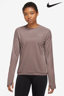 Brown - Nike majica z okroglim ovratnikom  Dri-fit (N31613) | €21