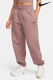 Коричневый - Спортивные брюки с логотипом-галочкой Nike Свободный (N31621) | €76