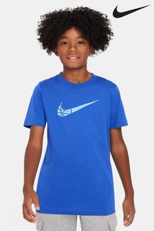 Синий - Nike футболка с баскетбольным принтом (N31627) | €27