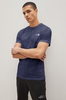 Темно-синий - The North Face Mens Simple Dome Short Sleeve T-shirt (N31689) | €32