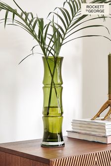 Rockett St George Green Bamboo Vase (N31786) | €35