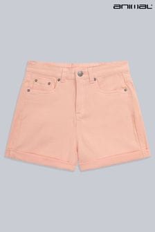 Animal Girls Pink Natalia Organic Shorts (N31901) | LEI 149