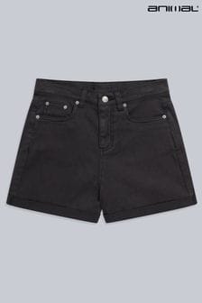 Animal Natalia Girls Organic Black Shorts (N31902) | HK$257