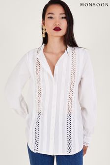 Monsoon Broderie Shirt (N31960) | €36