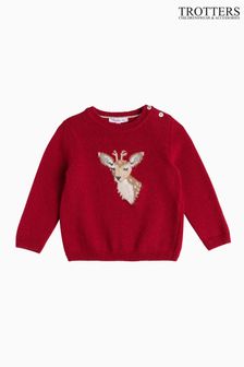 Trotters London Pull Dasher rouge Little Crimson (N32256) | €31