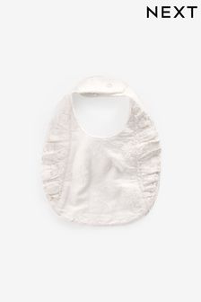Weiß - Single Baby-Lätzchen für einen besonderen Anlass​​​​​​​ (N32298) | 7 €