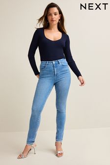 Mid Blue Denim Super Soft Skinny Jeans (N32375) | 52 €