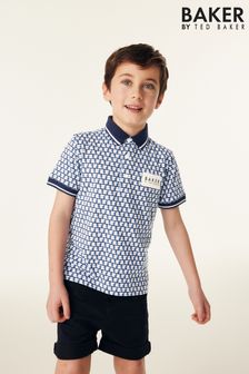 Baker by Ted Baker All Over Printed Polo Shirt (N32408) | EGP760 - EGP988