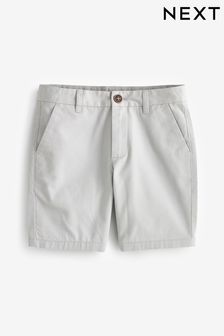 Light Grey Chino Shorts (3-16yrs) (N32421) | 40 QAR - 64 QAR