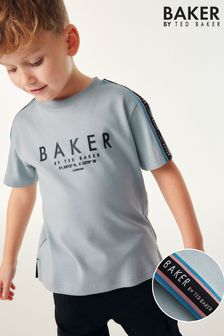Baker By Ted Baker Blue Tape Detail T-shirt (N32503) | ￥2,820 - ￥3,880