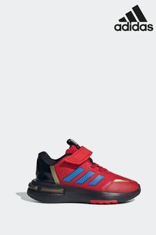 adidas Red Kids Marvel's Iron Man Racer Shoes (N32528) | $64