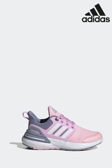adidas Pink Kids Sportswear Rapidasport Bounce Lace Trainers (N32539) | AED250