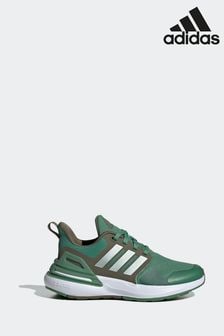 أخضر - Adidas Kids Sportswear Rapidasport Bounce Lace Trainers (N32540) | 250 د.إ