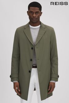 Fern Green - Однобортное пальто средней длины Reiss Capital (N32604) | €454