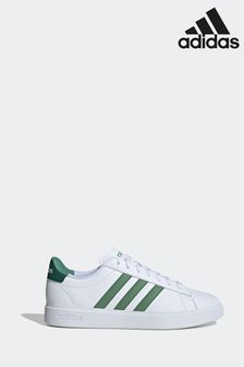 adidas Green White Sportswear Grand Court 2.0 Trainers (N32653) | kr909