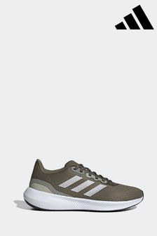 adidas Khaki/Silver Runfalcon 3.0 Trainers (N32702) | $98